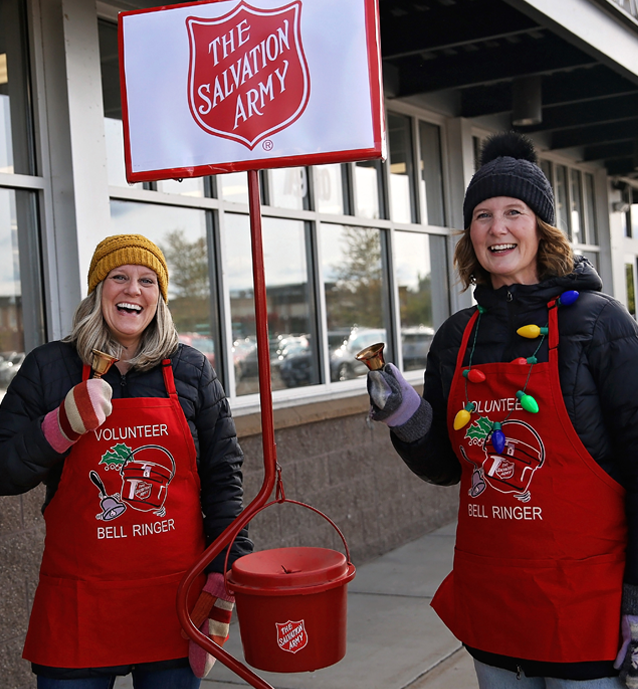 Salvation army on sale bell ringer application